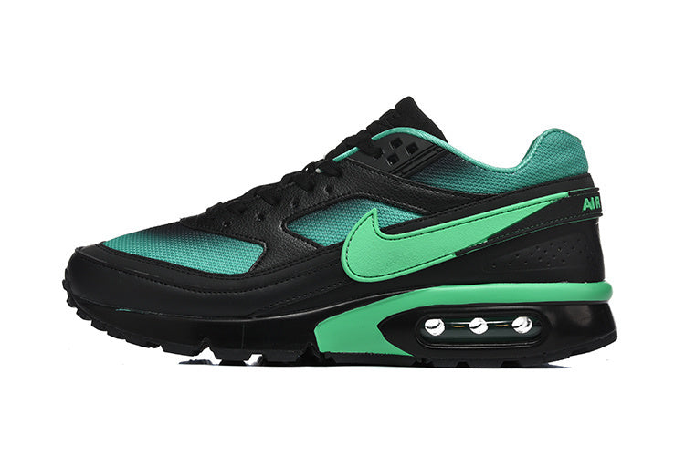 Nike Air Max Sneaker in Black and Mint Green