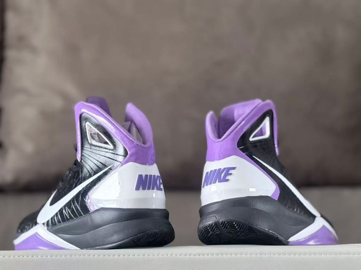 Nike Zoom Kobe 7 Basketball Shoes Black White Purple