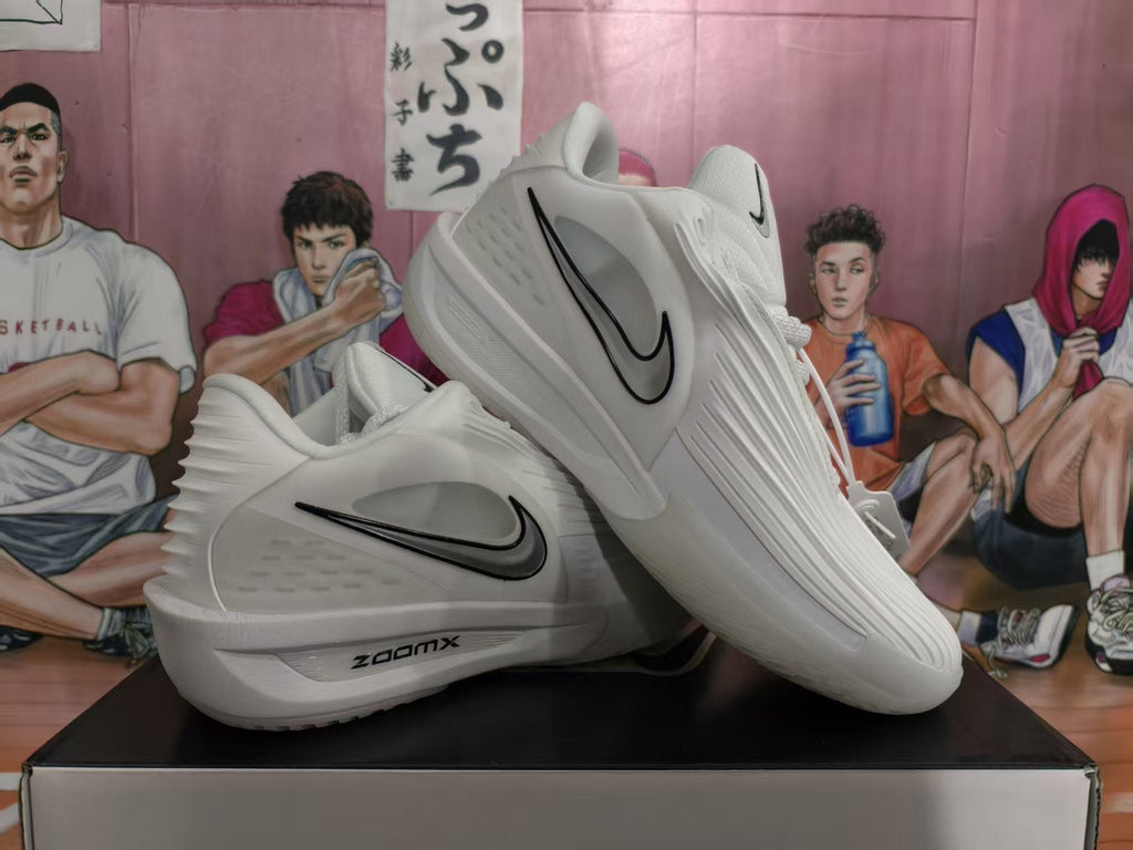 Nike ZoomX White Basketball Sneakers