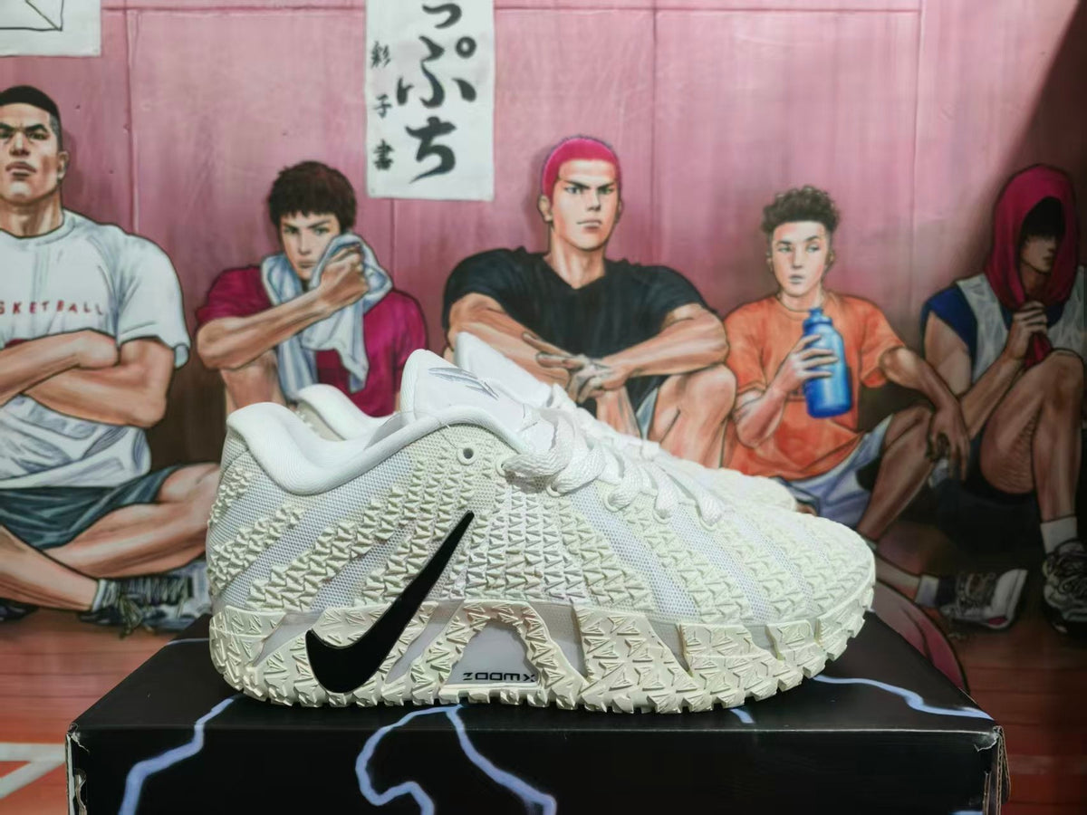 Nike White Basketball Sneakers