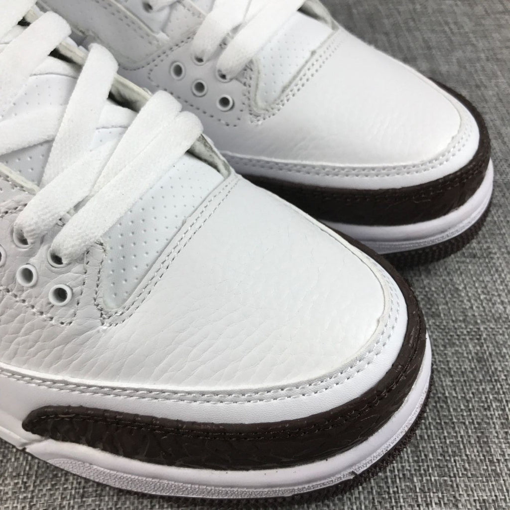 Jordan Air Jordan 3 White Brown BHM Sneakers
