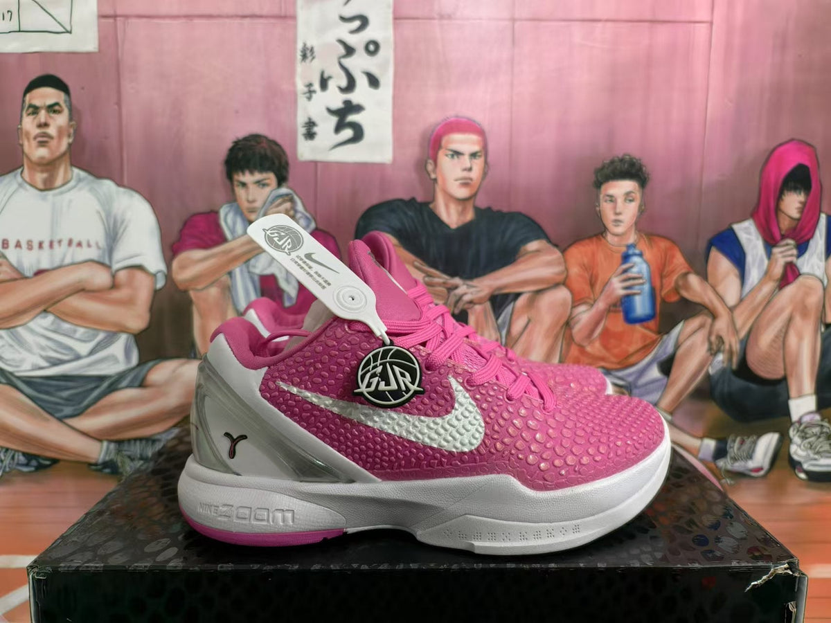 Nike Basketball Sneakers Pink and White