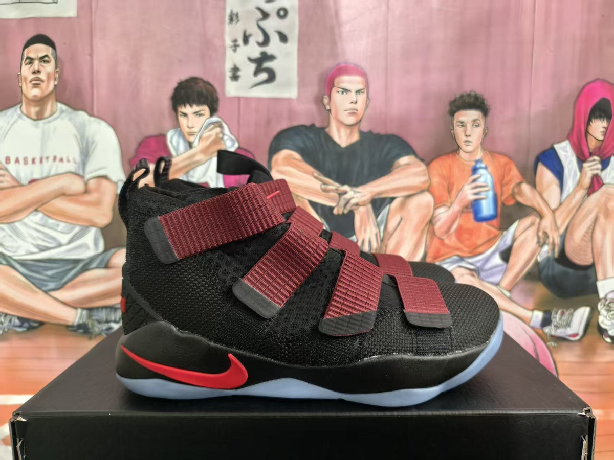Nike LeBron Basketball Sneakers Black Red