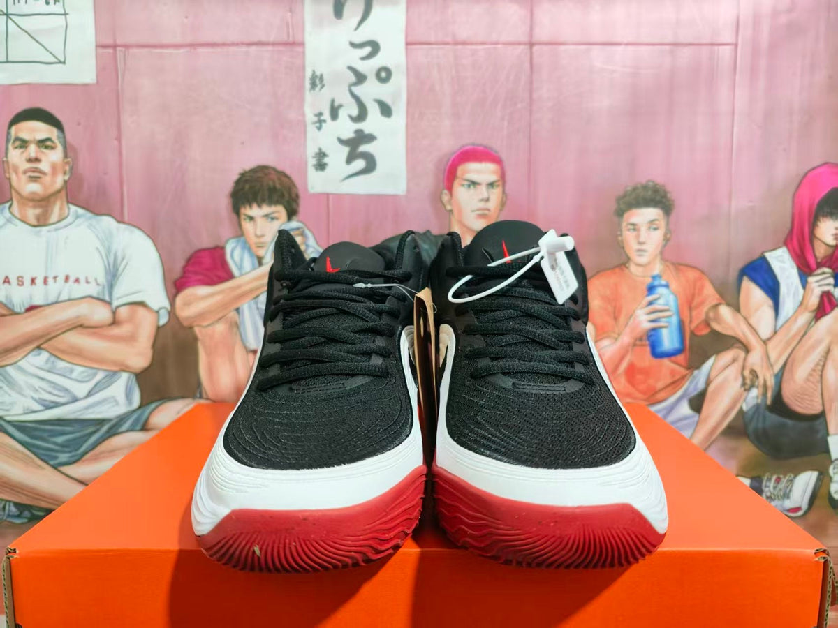 Nike Basketball Sneakers Black White Red