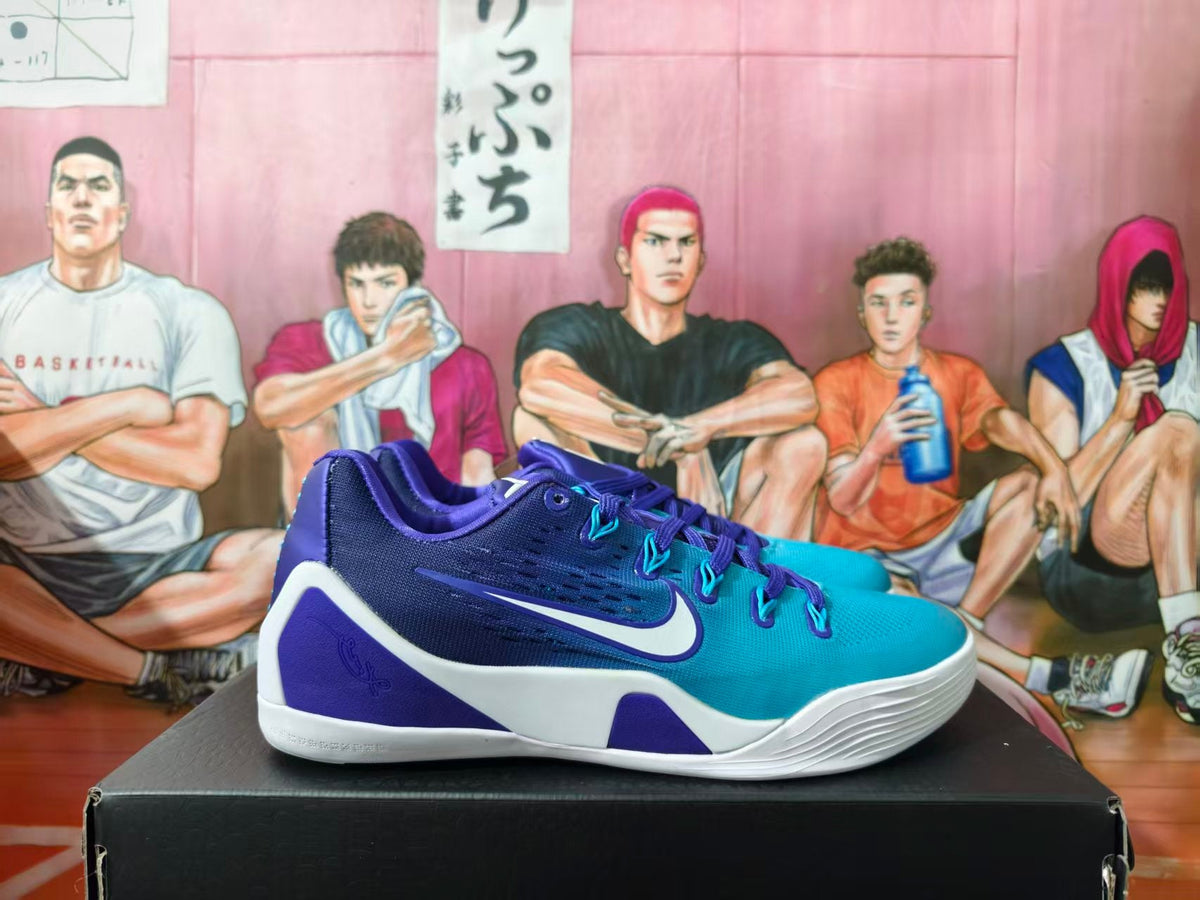 Nike Kobe Basketball Shoes in Blue and Purple