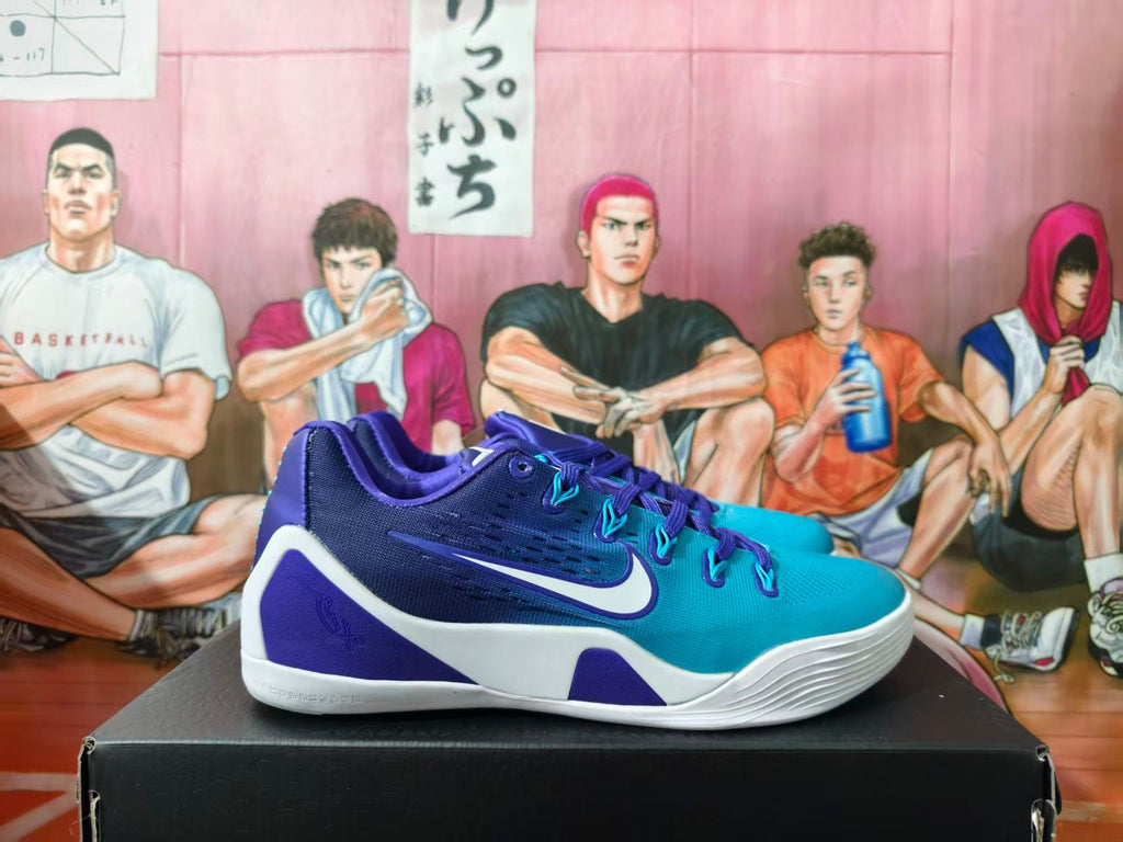 Nike Basketball Sneakers Purple Blue