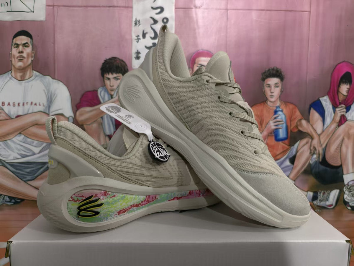 Floral X-Flow Sneakers in Beige