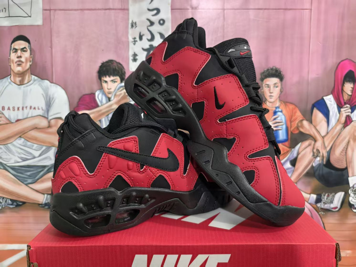 Nike Black and Red Sneakers