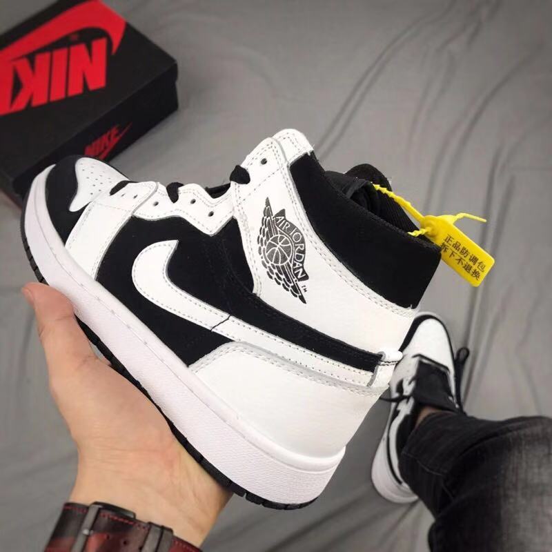 Jordan Air Jordan 1 High Black White Panda Sneakers