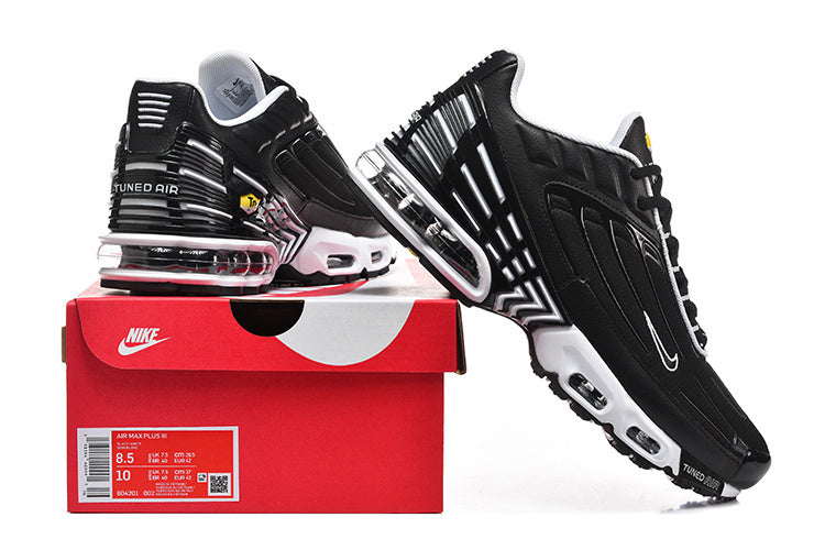 Nike Air Max Plus III Black and White Sneakers