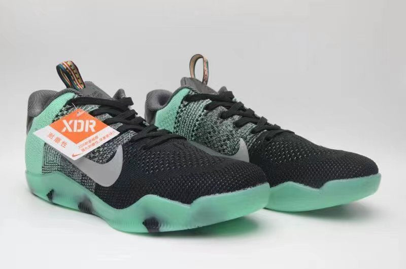 Nike Kobe 11 All-Star Basketball Shoes in Black and Mint