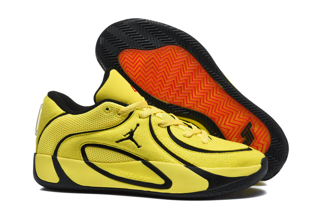 Jordan 988 Basketball Sneakers Yellow and Black