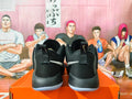 Nike Zoom Basketball Shoes Black Silver