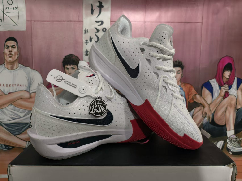 Nike G.T. Cut 3 Basketball Shoes White Red