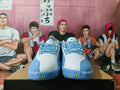 Jordan Basketball Sneakers White and Blue