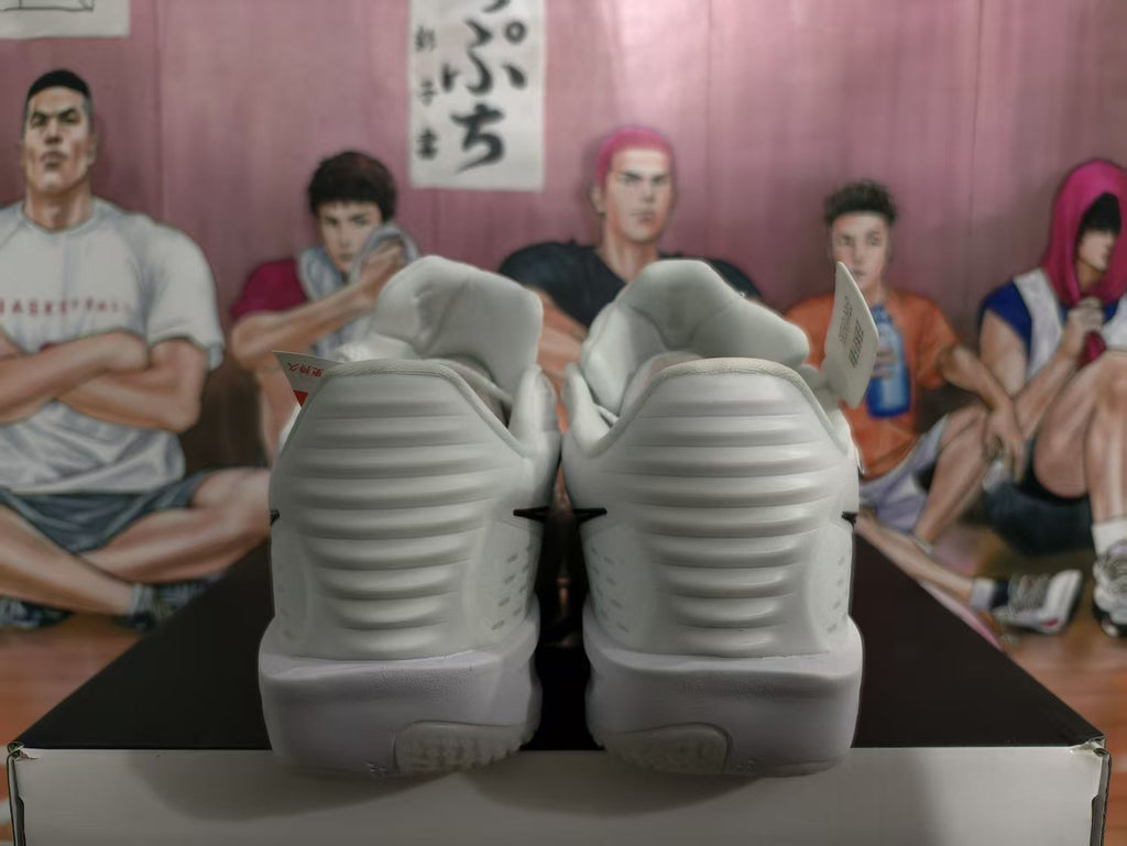 Nike ZoomX Basketball Sneakers Silver and White