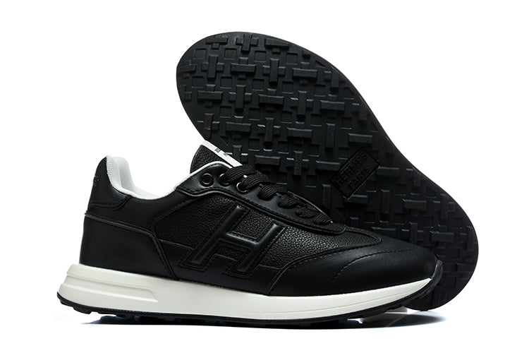 Hermès H2627 Black Low-Top Sneakers