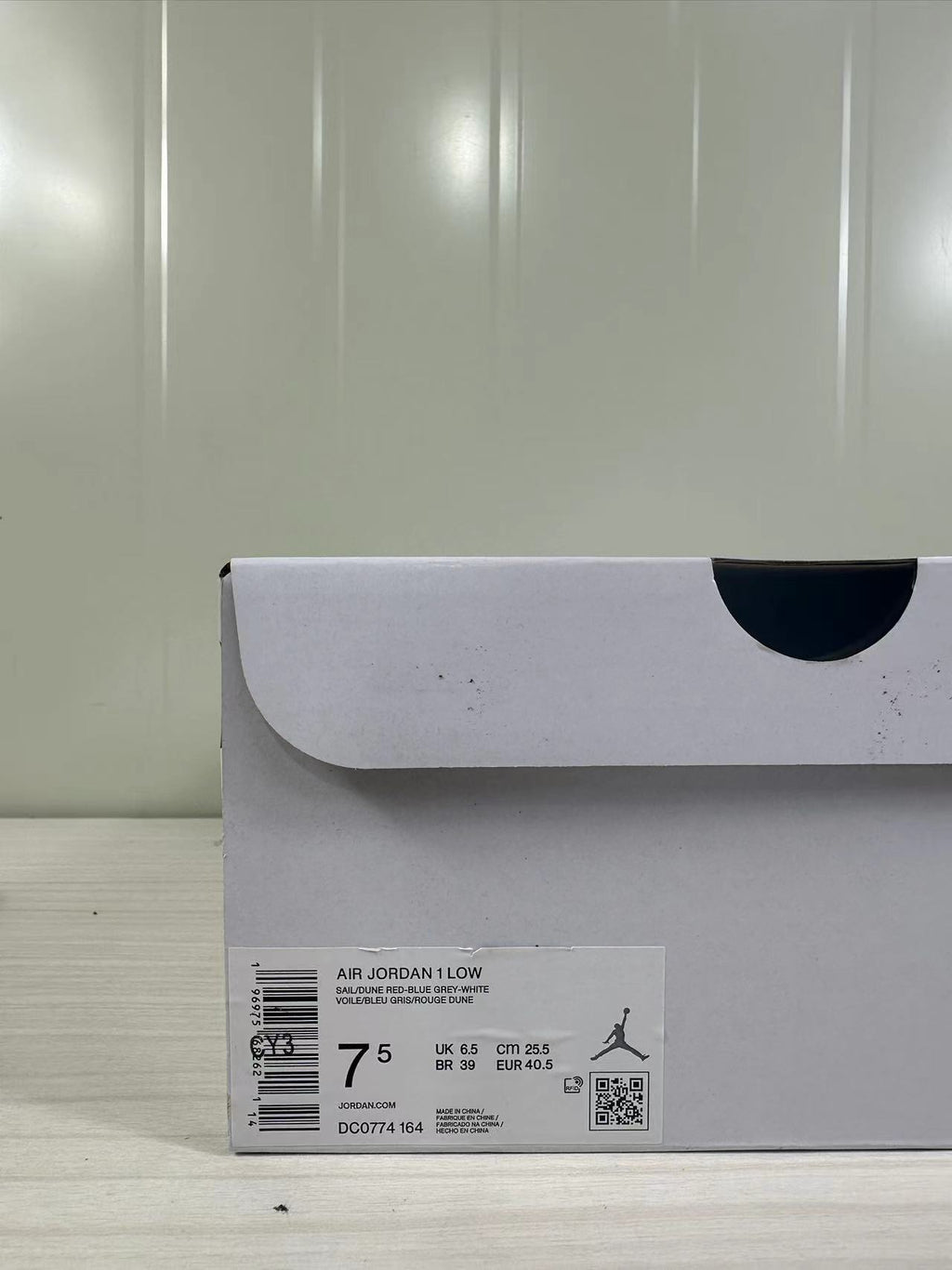 Jordan Air Jordan 1 Low Sail Blue Grey White DC0774-164