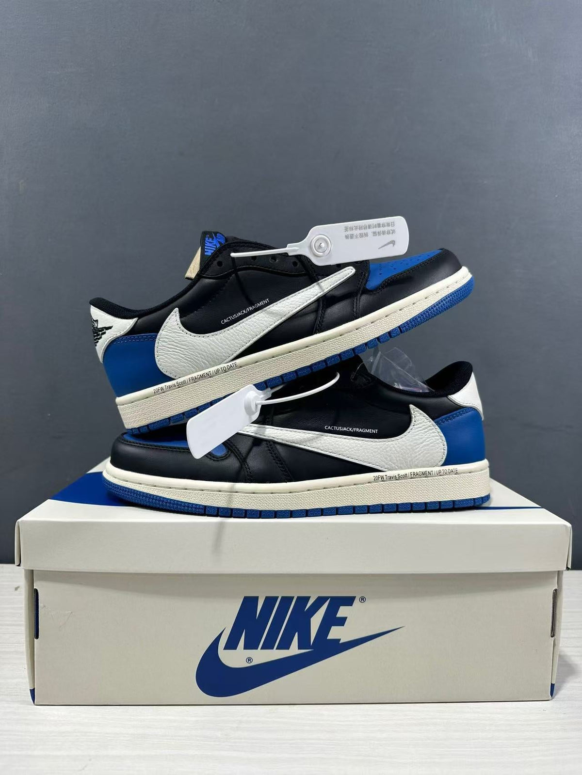 Jordan Air Jordan 1 Low OG SP Black Blue White Sneakers