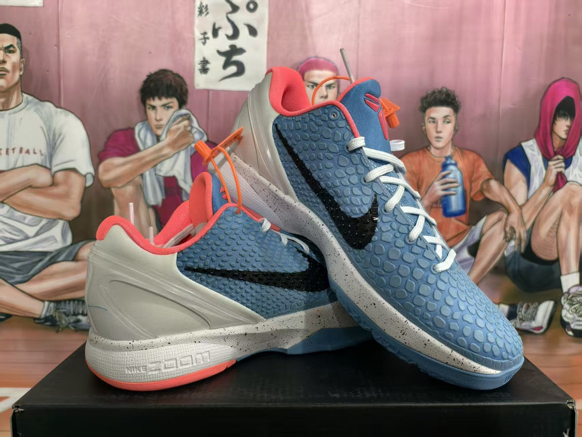 Nike Basketball Sneakers Blue White PE Style