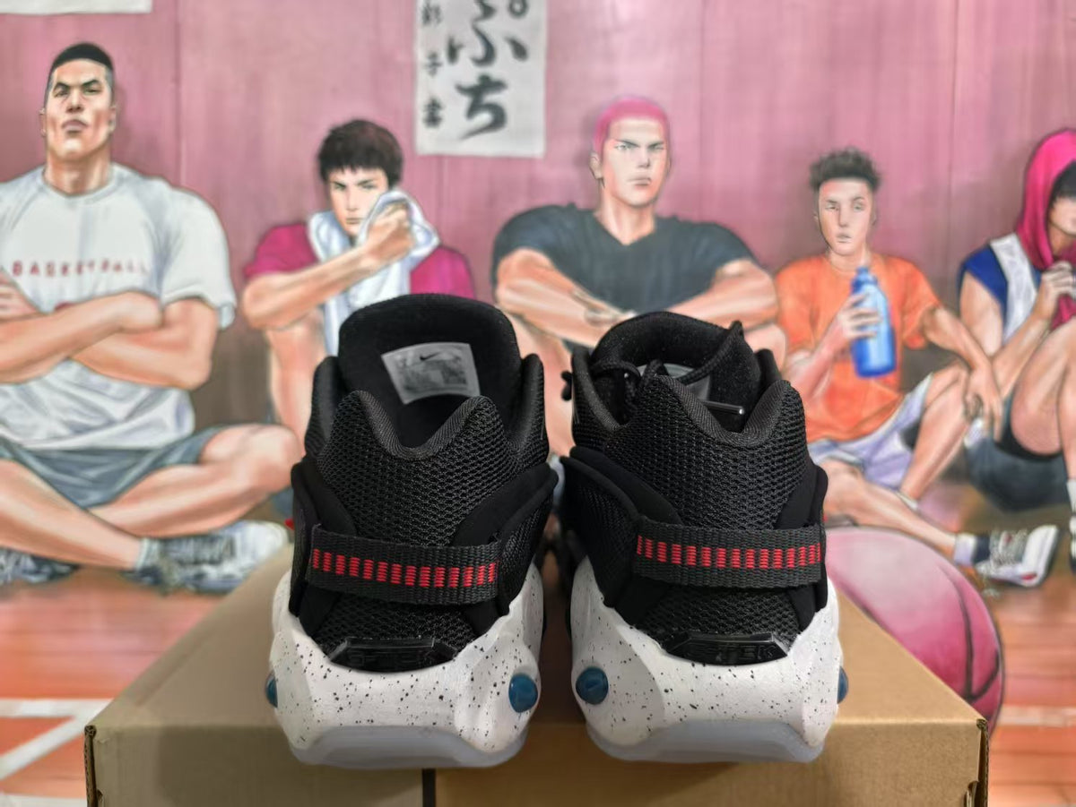 Nike Big Eyes Basketball Sneakers Black Red