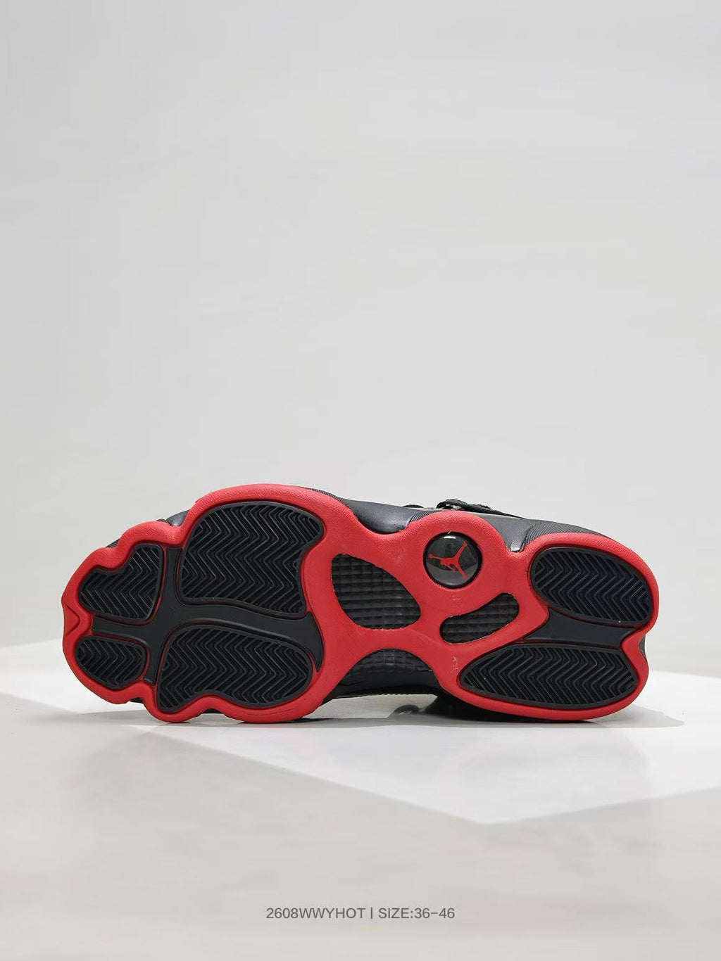 Jordan 6 Rings Sneakers Black Red