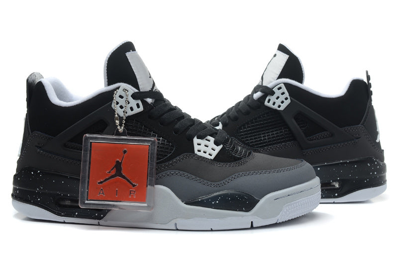 Jordan 4 Retro Oreo Black Grey White Sneakers 626969-030