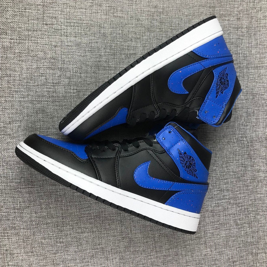 Jordan Air Jordan 1 Mid Black Game Royal Sneakers