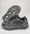 700 V2 Sneakers in Charcoal Black and Gray
