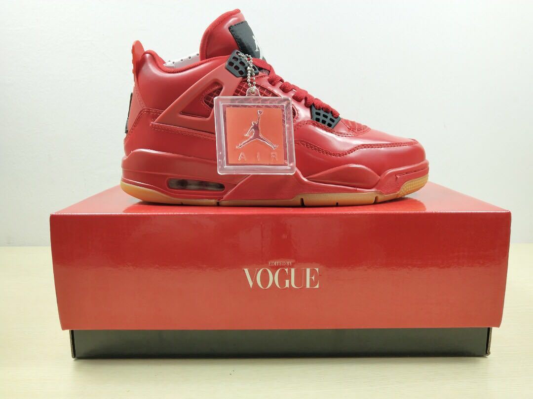 Jordan Air Jordan 4 Singles Day Red Sneakers AV3914-600