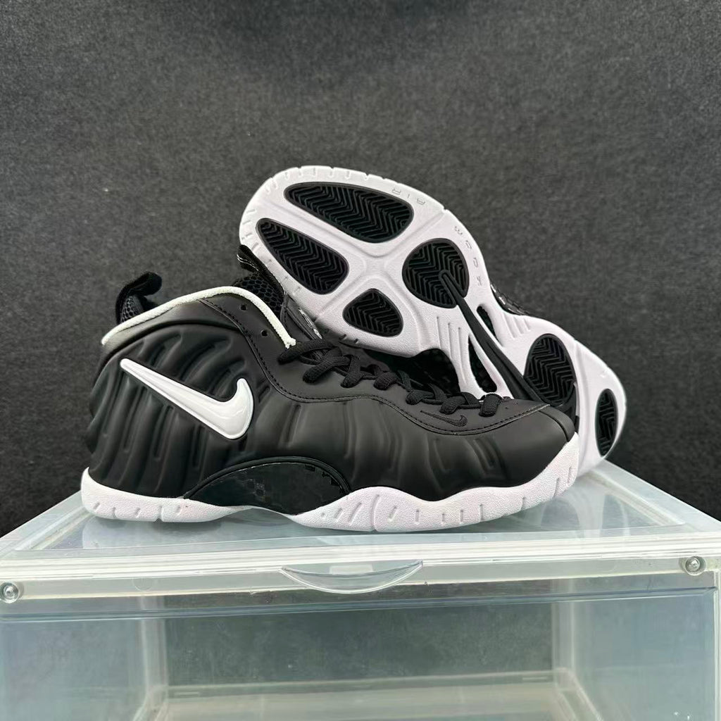 Nike Air Foamposite One Dr. Doom Black White Sneakers