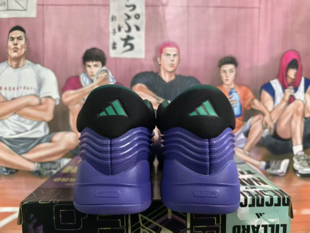 adidas Basketball Sneakers Black Blue Lightstrike