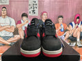 Jordan 4 Sneakers Black Blue Red Color-Block