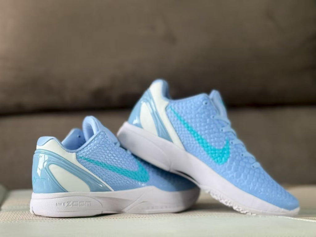 Nike Kobe 6 Clark PE Basketball Sneakers Light Blue