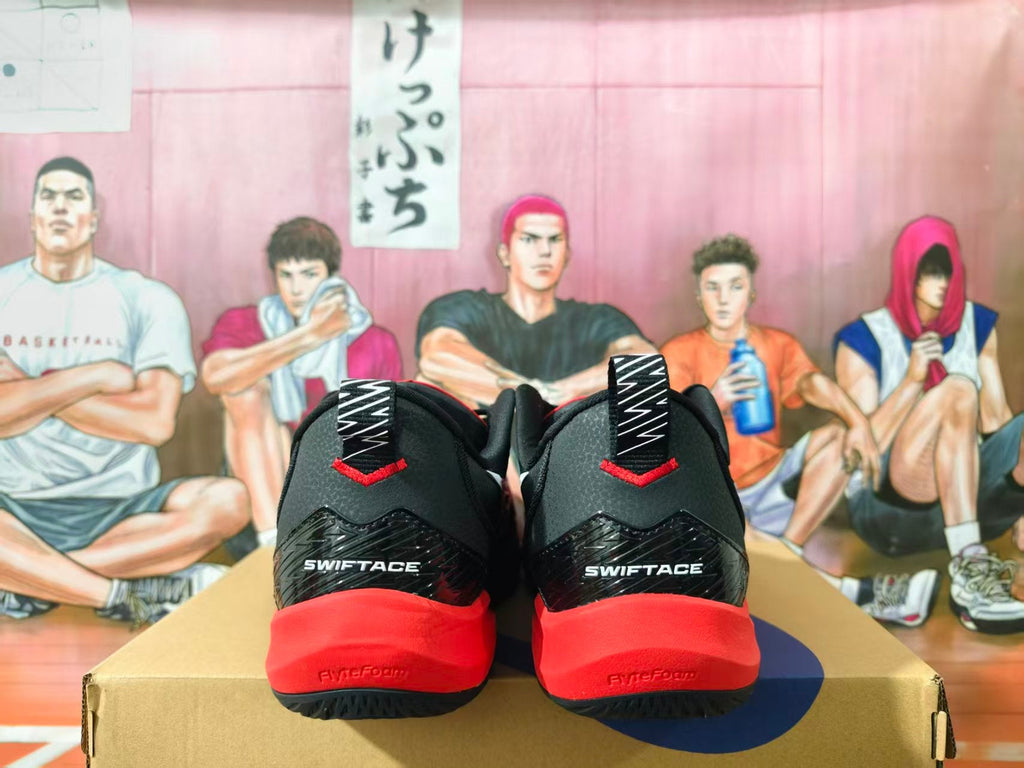 ASICS SWIFTACE Basketball Shoes Black Red