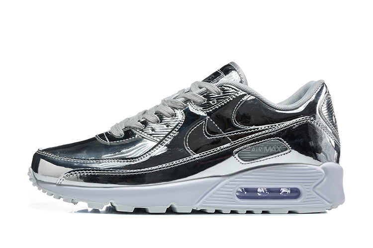 Nike Air Max 90 QS Silver Metallic Sneakers