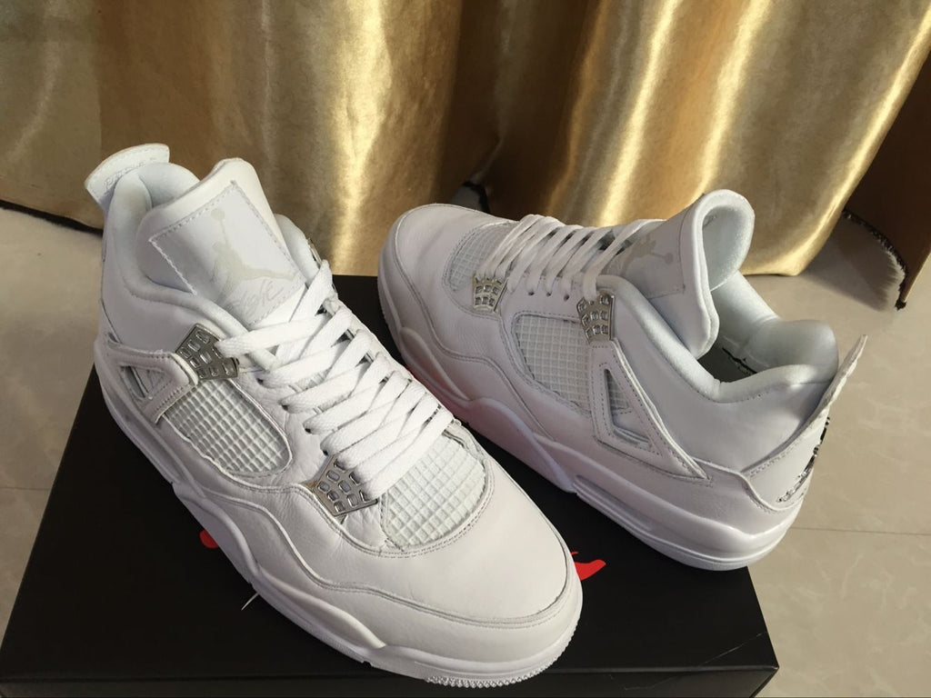 Jordan 4 White Men's Sneakers
