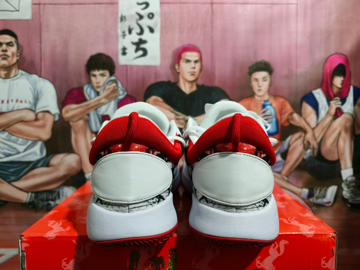 Nike Basketball Shoes White Red