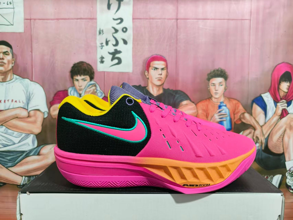 Nike GT Cut Basketball Shoes in Pink and Black