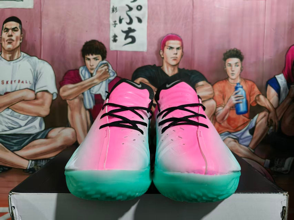 Nike GT Basketball Shoes in Pink, White and Mint