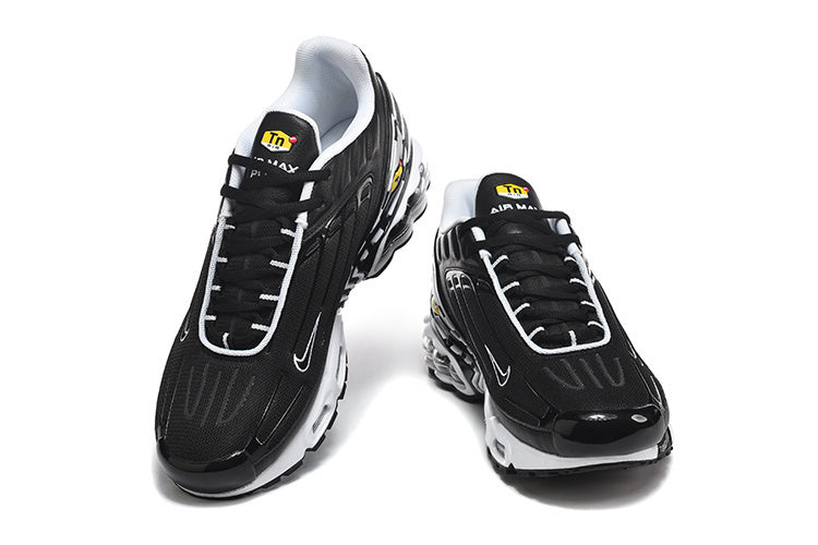 Nike Air Max Plus III Black and White Sneakers