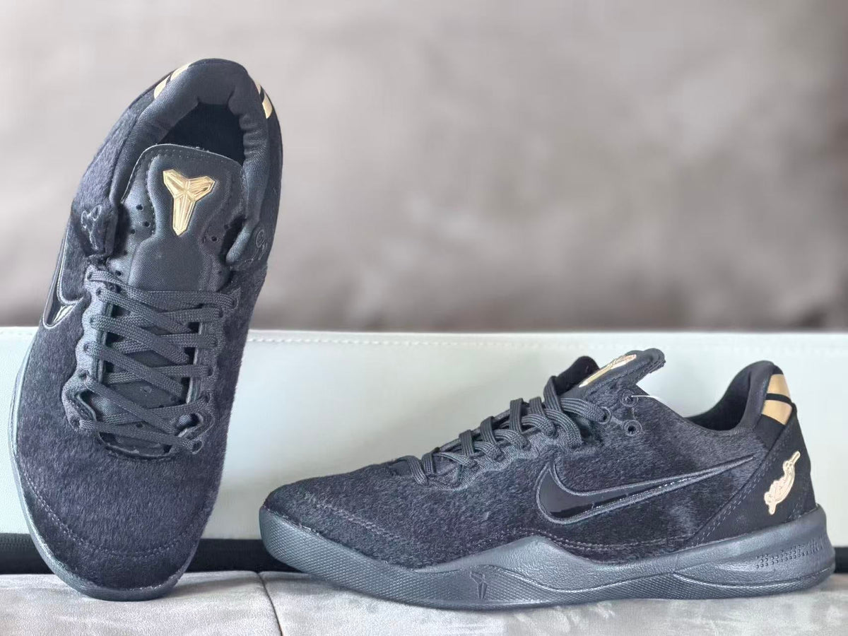 Nike Kobe 8 Basketball Shoes Black and Gold