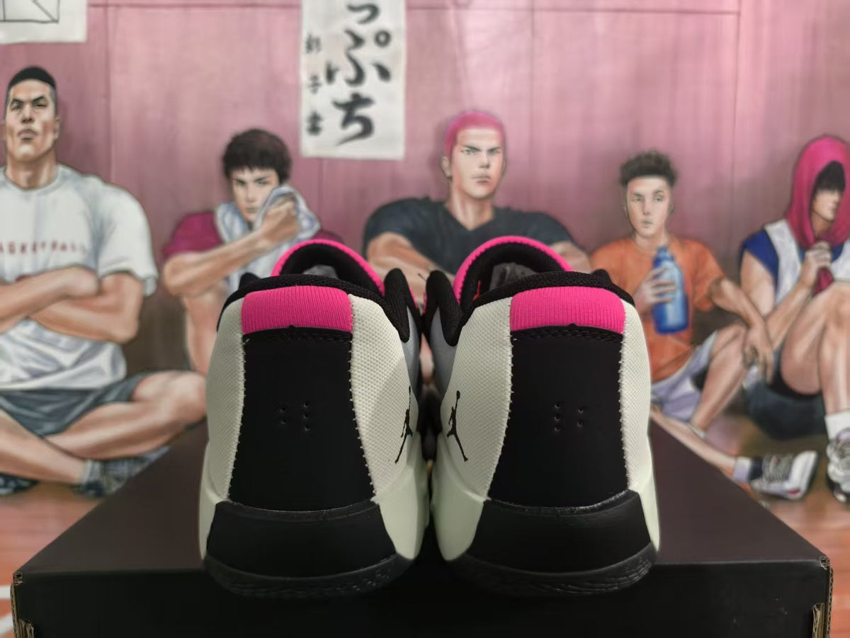 Jordan Black Pink Basketball Sneakers