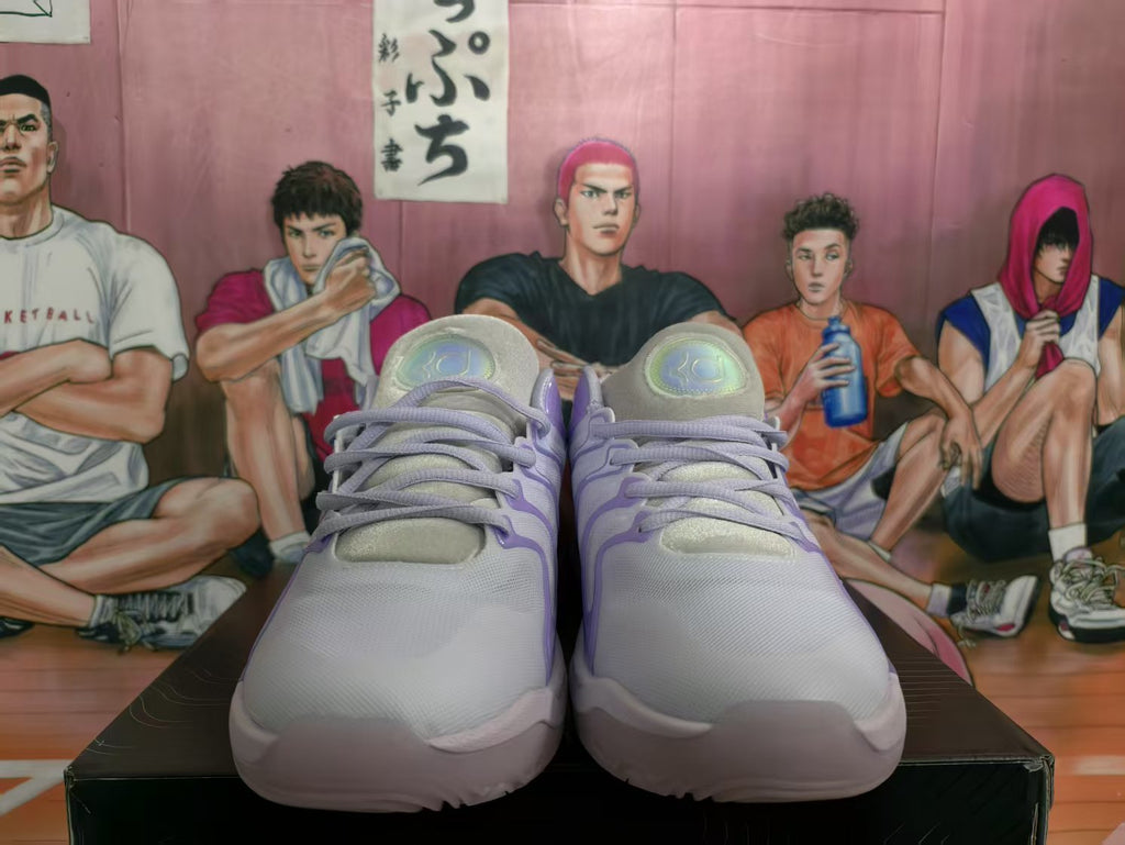 Nike Lavender Basketball Sneakers