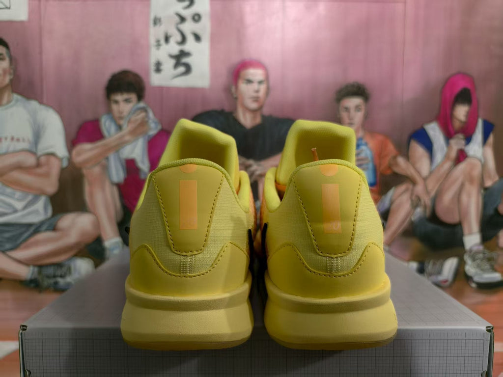 Nike Basketball Sneakers Orange Yellow