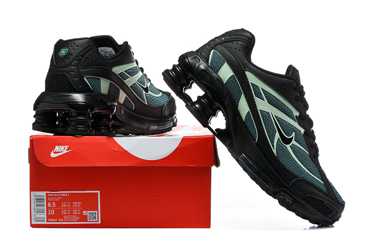 Nike Shox Ride 2 Sneakers Black Teal