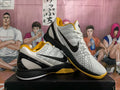 Nike Basketball Sneakers White Black Yellow