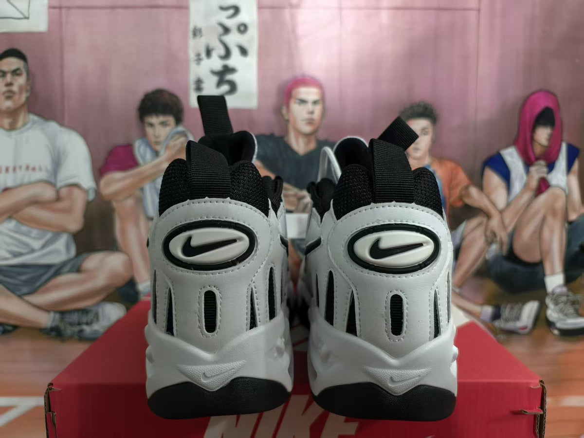 Nike Air More Uptempo White Black Sneakers