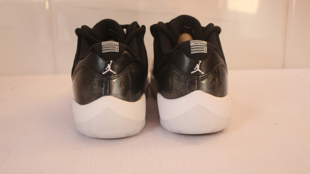 Jordan Air Jordan 11 Low Barons Black Metallic Sneakers