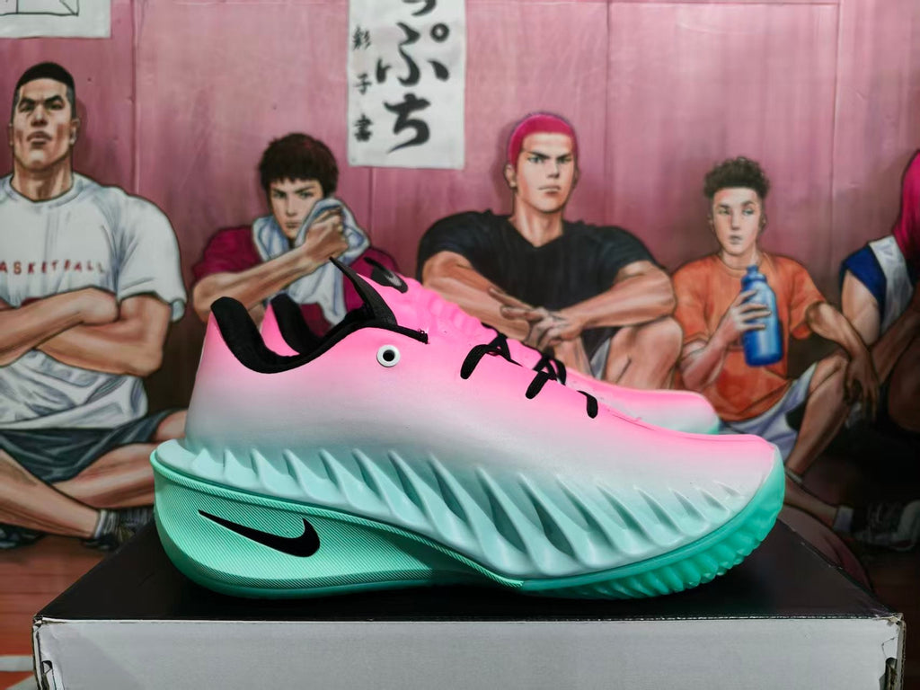 Nike GT Basketball Shoes in Pink, White and Mint
